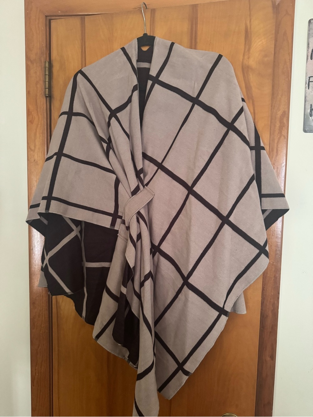 Moss Rose Women Shawl Wrap Poncho Open Front Cardigan Shawl for Fall Winter